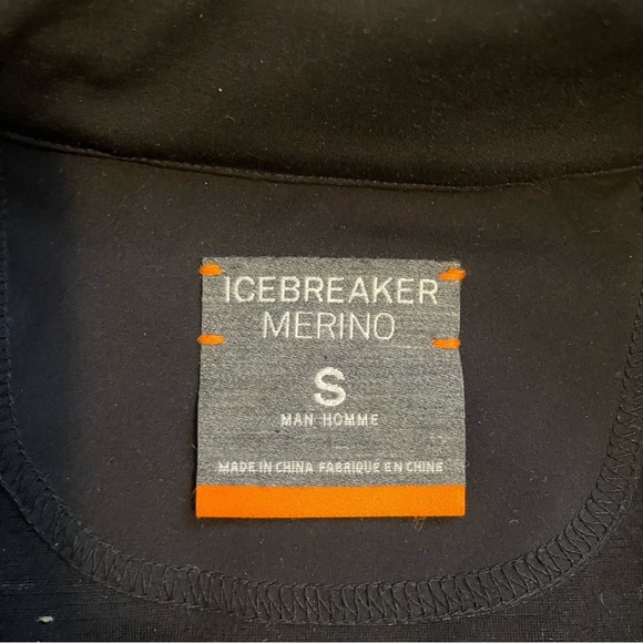Icebreaker Legion Jacket Size Small Black Mens - Picture 4 of 5